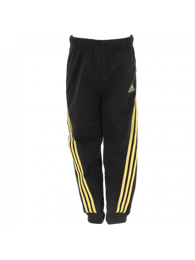 Survêtement veste pant noir/or enfant - Adidas