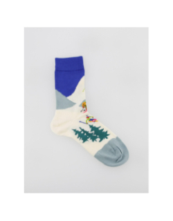 Chaussettes downhill skieur multicolore - Happy Socks