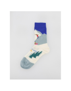 Chaussettes downhill skieur multicolore - Happy Socks