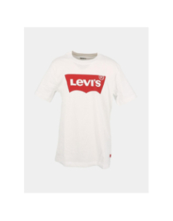 T-shirt batwing classique logo blanc garçon - Levi's