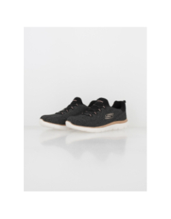 Baskets pailleté dazzling noir femme - Skechers