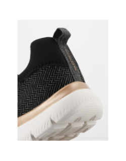 Baskets pailleté dazzling noir femme - Skechers