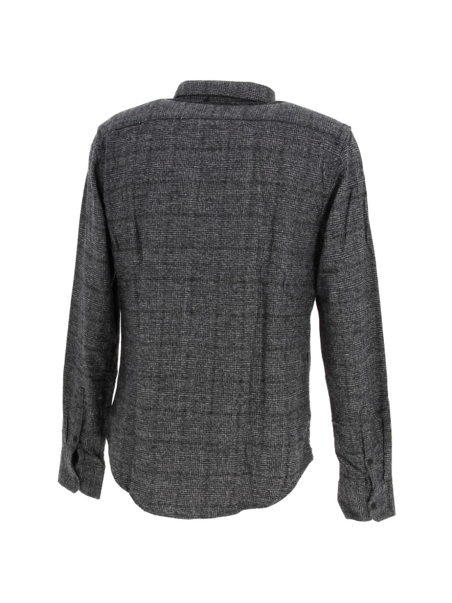 Chemise à carreaux adam gris homme - Teddy Smith