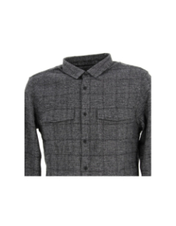 Chemise à carreaux adam gris homme - Teddy Smith