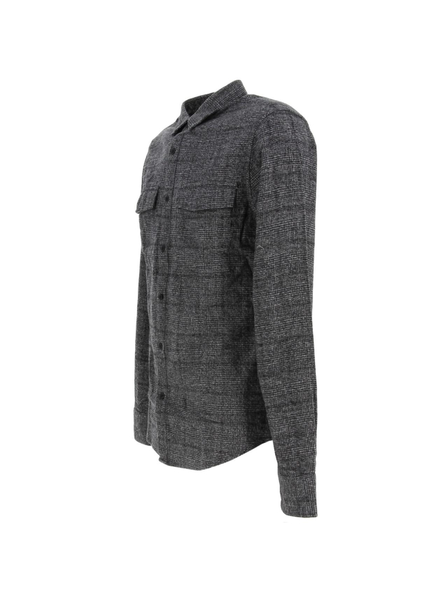Chemise à carreaux adam gris homme - Teddy Smith