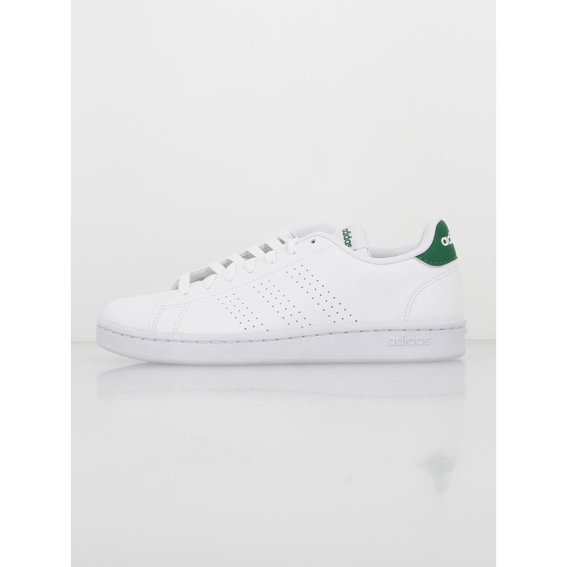 Baskets basses advantage blanc vert homme - Adidas