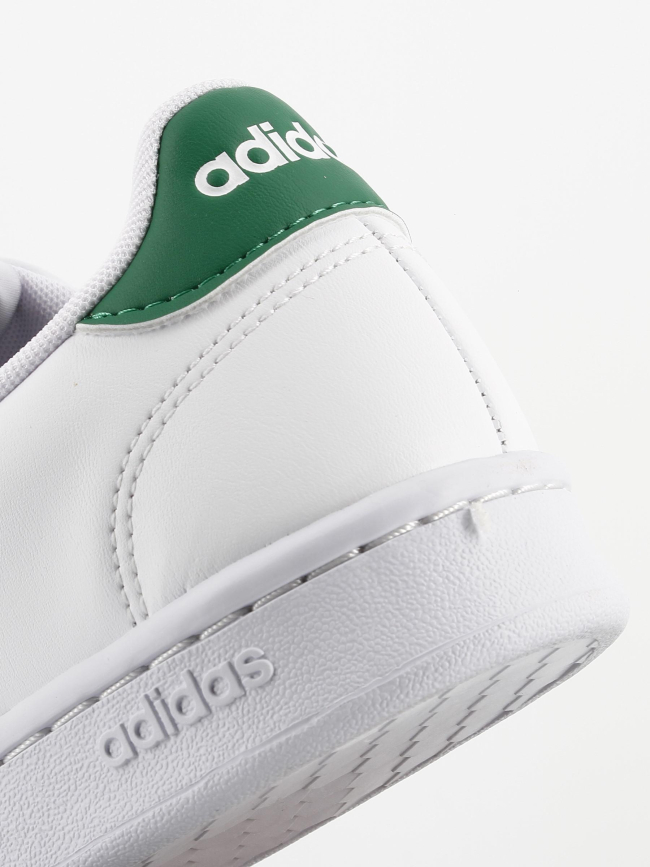 Baskets basses advantage blanc vert homme - Adidas