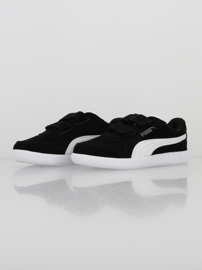 Baskets basses à scratch icra trainer noir garçon - Puma