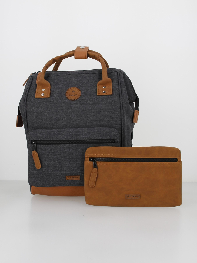 Sac à dos medium adventurer londres gris - Cabaïa