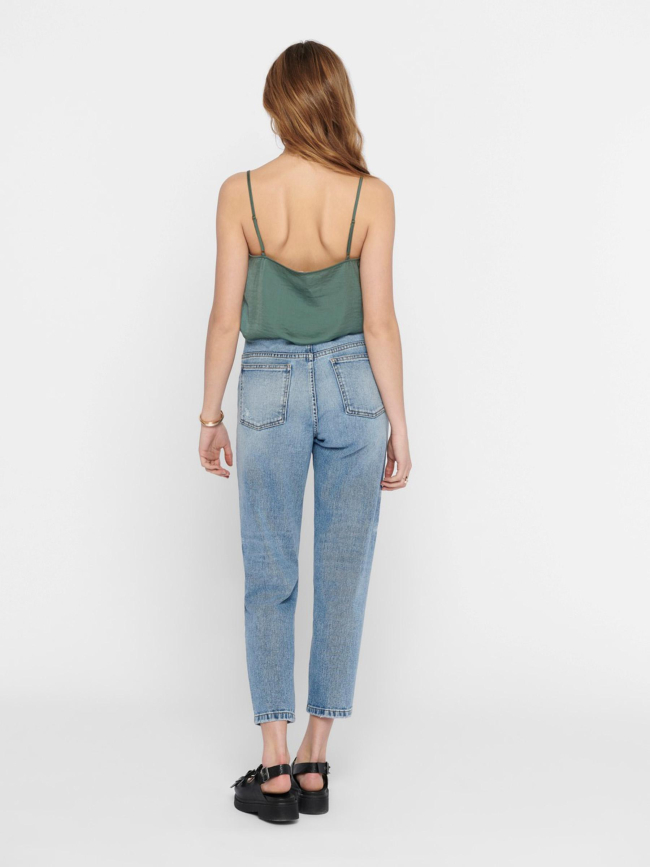 Débardeur onldebbie singlet vert femme - Only