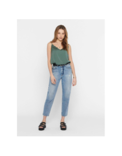 Débardeur onldebbie singlet vert femme - Only
