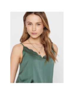 Débardeur onldebbie singlet vert femme - Only