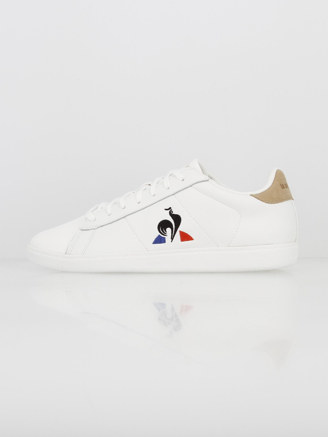 Baskets basses courtset blanc homme - le Coq Sportif