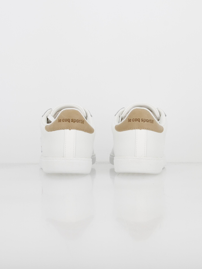 Baskets basses courtset blanc homme - le Coq Sportif