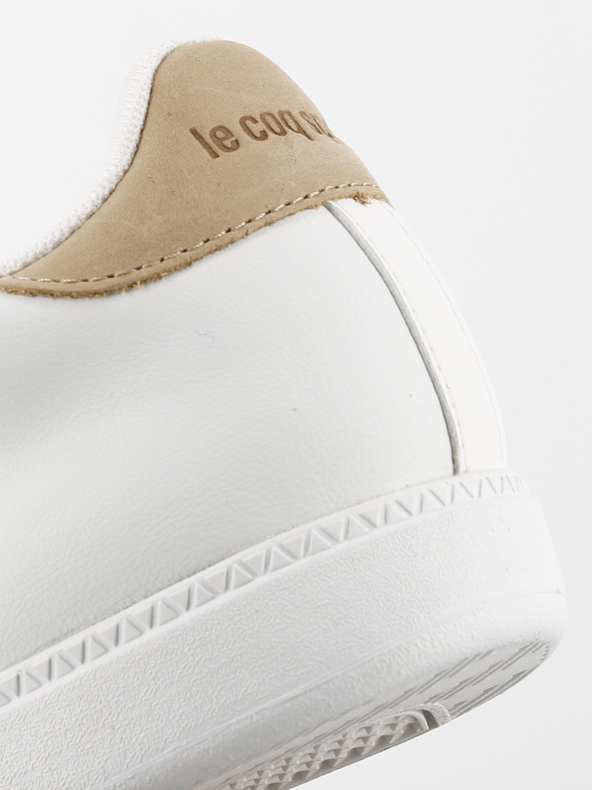 Baskets basses courtset blanc homme - le Coq Sportif