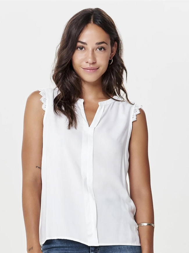 Débardeur kimmi blanc femme - Only