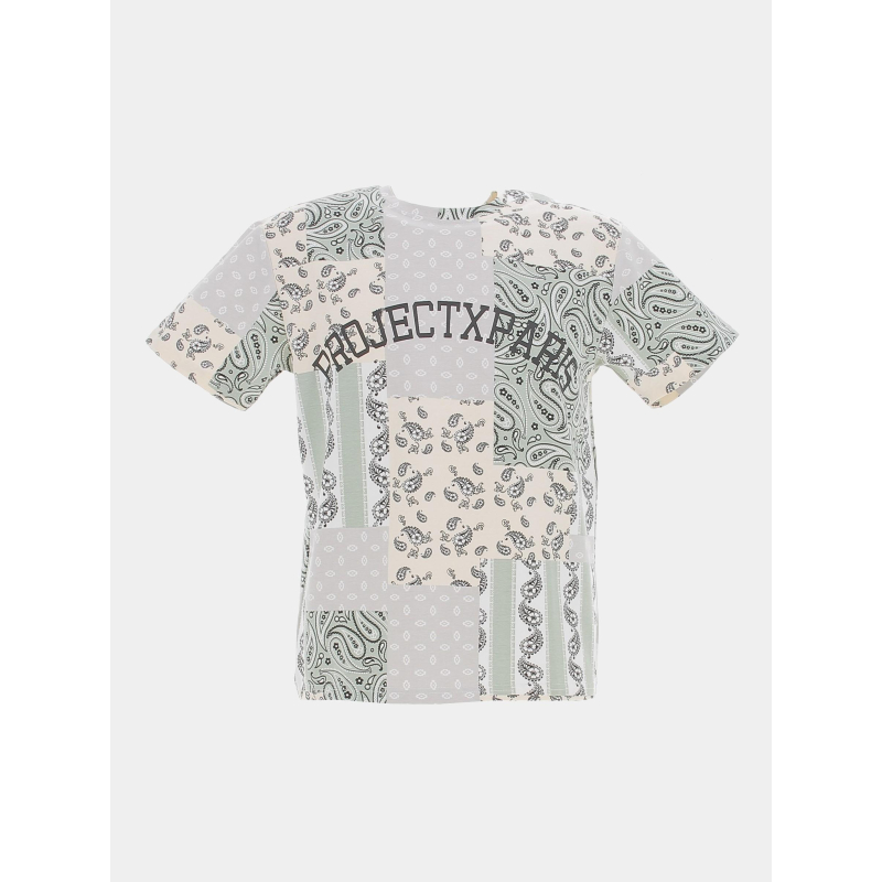 T-shirt motif bandana multicolore homme - Project X Paris