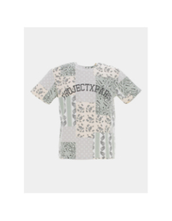 T-shirt motif bandana multicolore homme - Project X Paris