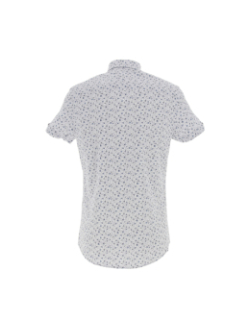 Chemise manche courte signature blanc homme - Benson Cherry