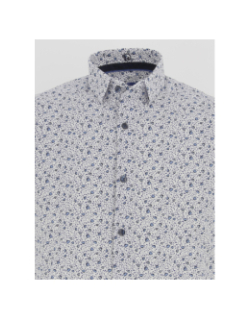 Chemise manche courte signature blanc homme - Benson Cherry