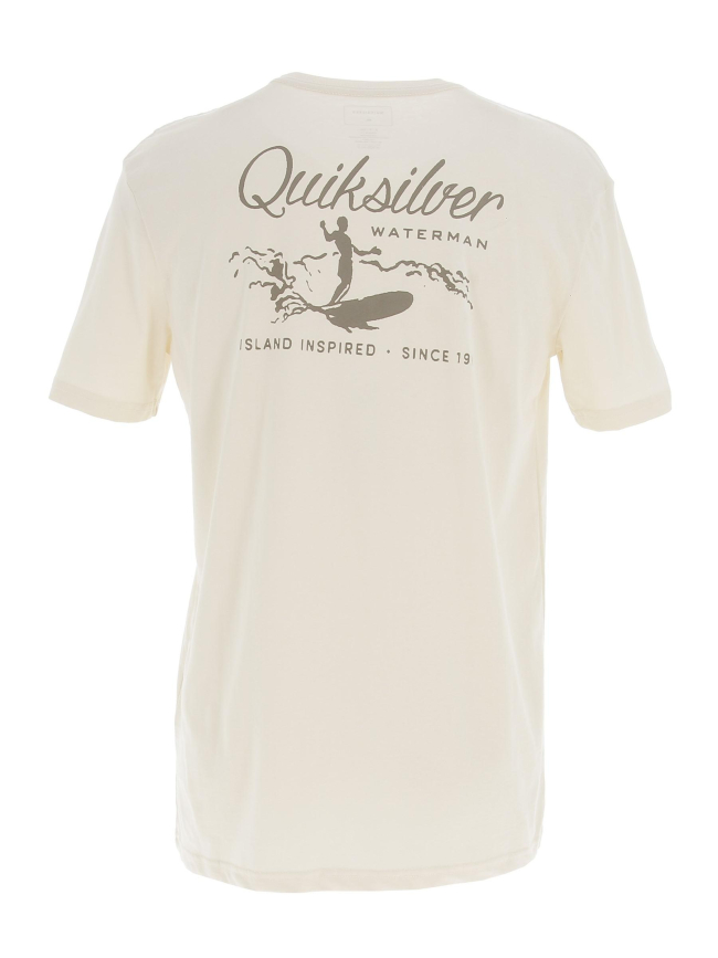 T-shirt paradise flaxton beige homme - Quiksilver