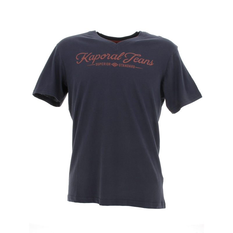 T-shirt superior standard bleu marine homme - Kaporal