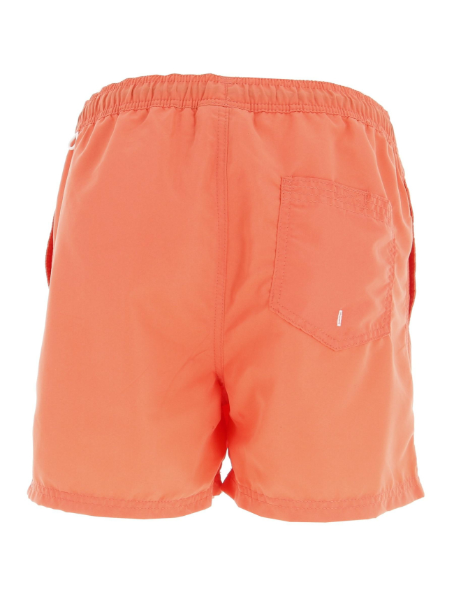 Short de bain logo floqué corail homme - Jack & Jones