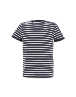 T-shirt marinière romain blanc homme - Tbs