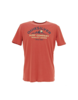 T-shirt escape timing flaxton rouge homme - Quiksilver
