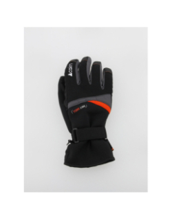 Gants de ski styl 2 graphite scarlet noir homme - Cairn