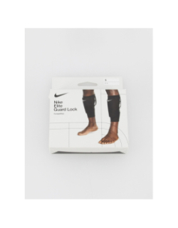 Fixations protège-tibias guard lock elite noir - Nike