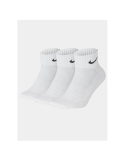 Pack de 3 paires de chaussettes basse blanc adulte - Nike