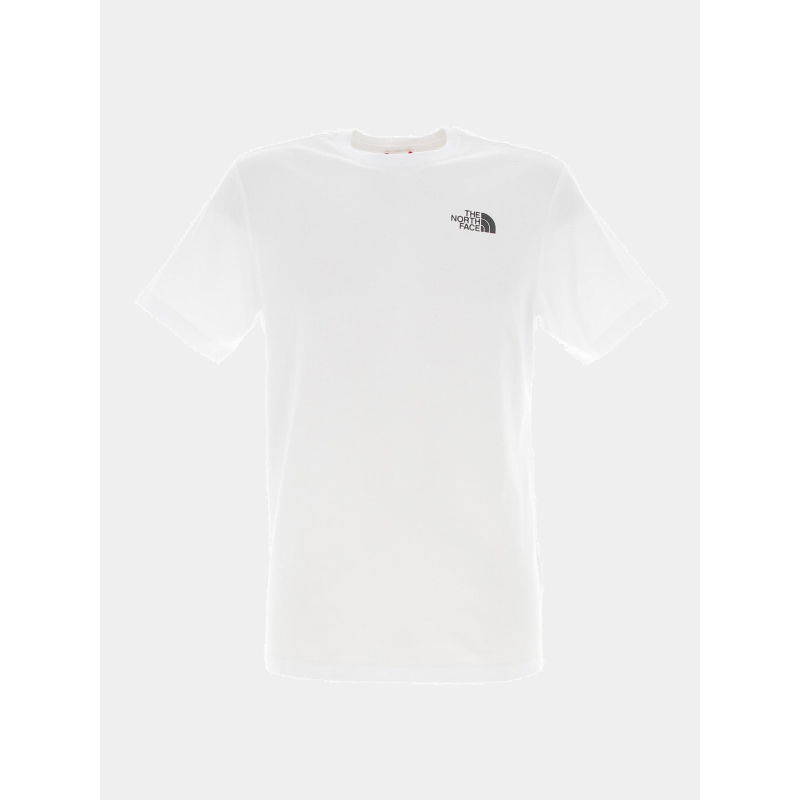 T-shirt redbox logo rouge homme - The North Face