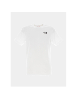 T-shirt redbox logo rouge homme - The North Face