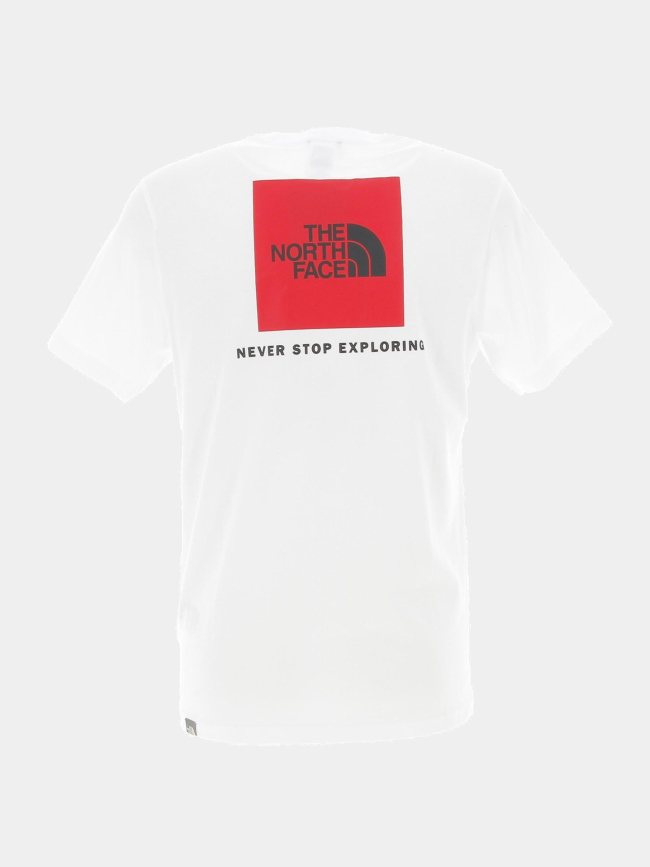 T-shirt redbox logo rouge homme - The North Face