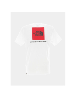 T-shirt redbox logo rouge homme - The North Face