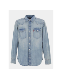Chemise en jean western standard bleu homme - Levi's