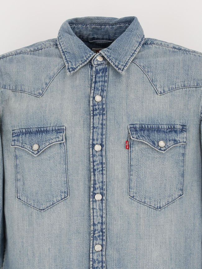 Chemise en jean western standard bleu homme - Levi's