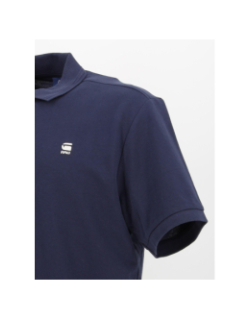 Polo dunda slim bleu marine homme - G Star