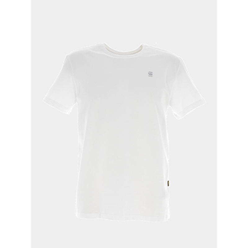 T-shirt base blanc homme - G Star