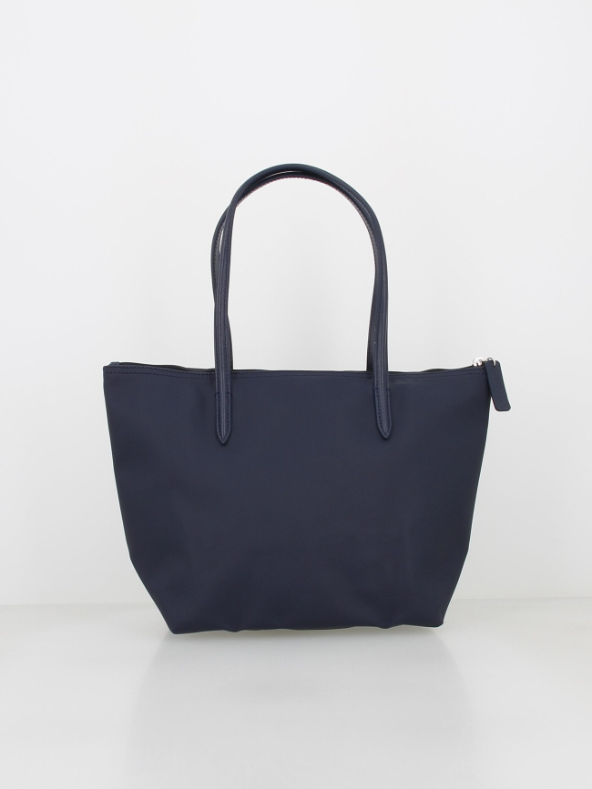 Sac à main shopping bleu marine femme Lacoste wimod