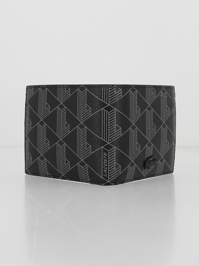 Portefeuille imprimés noir homme - Lacoste