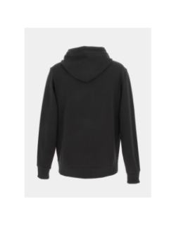 Sweat à capuche zip micro logo noir homme - Calvin Klein