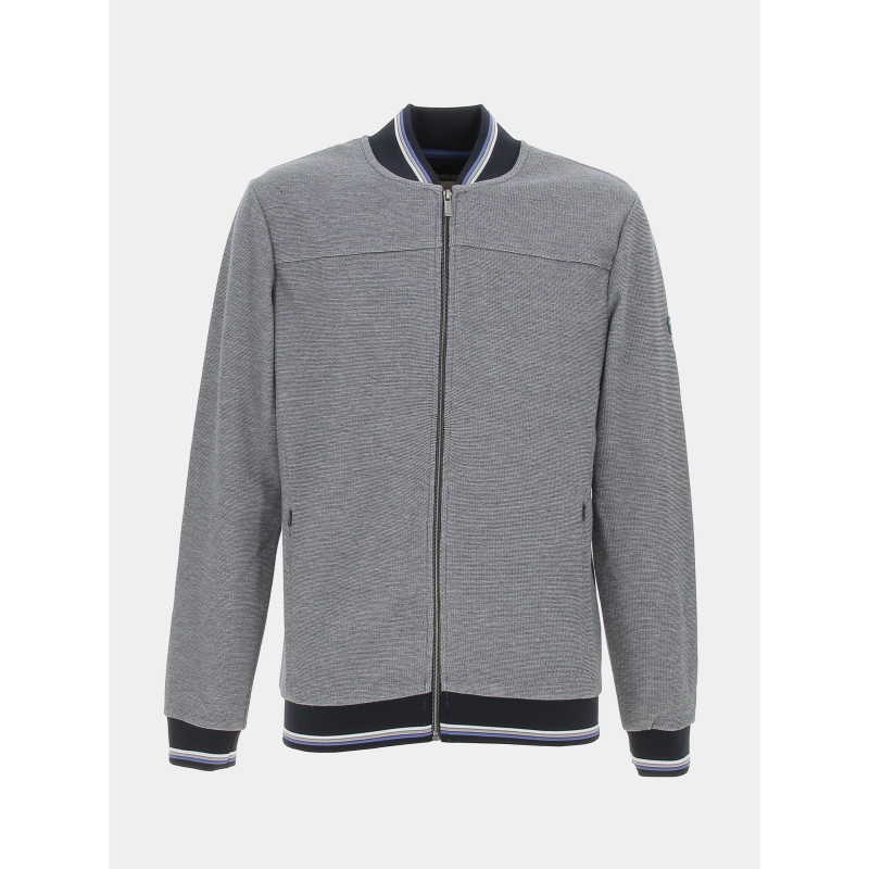 Gilet signature statham bleu indigo homme - Benson & Cherry