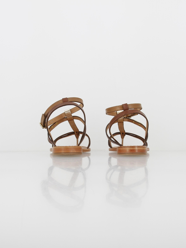 Sandales hilidos marron femme - Les Tropéziennes