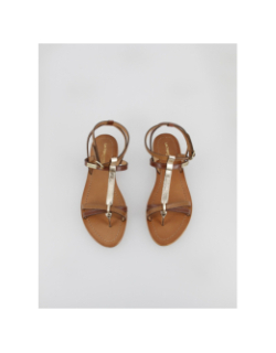 Sandales hilidos marron femme - Les Tropéziennes