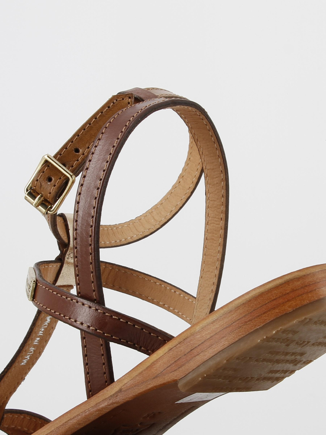 Sandales hilidos marron femme - Les Tropéziennes