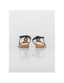 Sandales hamso noir femme - Les Tropéziennes