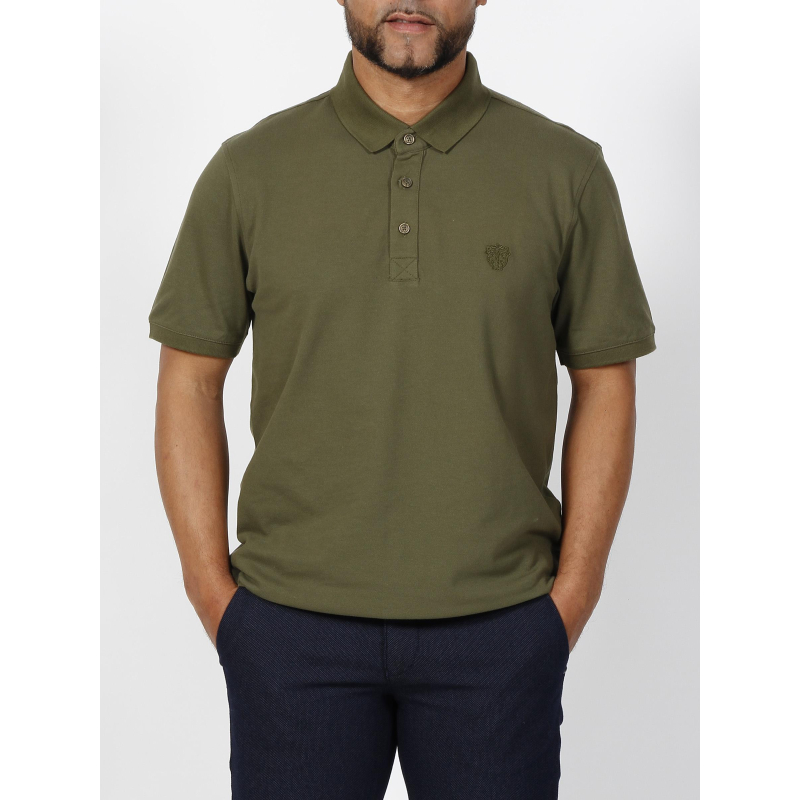 Polo gregor kaki homme - Izac