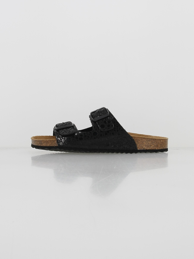 Mules brionia metal vernis noir femme - Geox